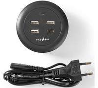Caricabatterie da muro/scrivania ricarica rapida USB-C?/3xUSB-A 30W 1x3A/3x2.1A