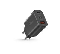 CARICABATTERIE DA MURO TECHPROTECT NC30W 2x USB-C 1x USB-A PD 3.0 PPS da 30 W, Nero