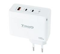 TooQ TQWC-GANQC2PD100W Caricabatterie per dispositivi mobili Universale Bianco AC Interno