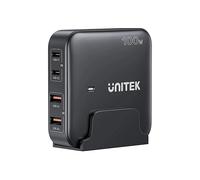CARICABATTERIE DA MURO UNITEK P1229ABK01-EU, UNITEK Universale da 100 W, Nero