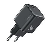 CARICABATTERIE DA MURO USAMS X-ron PD30W USB-C PD3.0 da 30 W, Nero