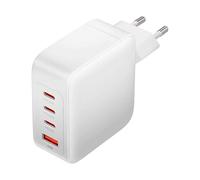 CARICABATTERIE DA MURO Vention FEIW0-EU GaN, 3 USB-C, 1 USB-A da 240 W, Bianco