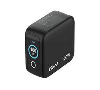 Verbatim Mini GaN Charger 100 W con display, 3 porte USB-C caricabatterie, adattatore di alimentazione 2 USB-C e 1 USB-A, caricatore rapido multiplo per MacBook, laptop, iPad, iPhone 17, Samsung EU