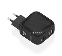 Caricabatterie da Parete Aisens ASCH-100W4P029-BK 100 W Nero [1 Unità]