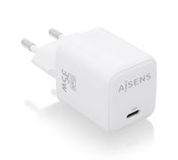 AISENS ASCH-35W1P016-W Caricabatterie per dispositivi mobili Universale Bianco AC Ricarica rapida Interno