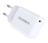 Caricabatterie da parete Choetech 20W Type-C Bianco EU Q5004-EU