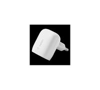 CARICABATTERIE DA PARETE CON PPS PORTA USB-C PD 20W - BIANCO