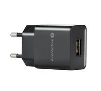 Caricabatterie da parete everActive SC-200B con 1 porta USB e 2,4 A.