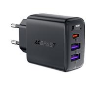 Caricabatterie da parete GaN PD da 35 W con 3 porte: 2 USB-A + USB-C