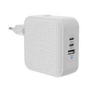 5099212 CARICATORE DA VIAGGIO 70W HYPER WH USB-C GAN (3C+1A) BIANCO