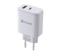 Caricabatterie da Parete Muvit for Change MCD356 Bianco 18 W 45 W