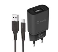 Caricabatterie da Parete Muvit for Change Nero 12 W [2 Unità]