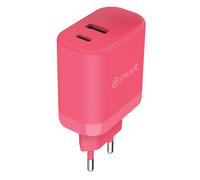 Caricabatterie da Parete Muvit for Change WCEU24-45-AC Magenta 45 W