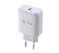 Caricabatterie da Parete Muvit SN-TC650AD1E45A Bianco 45 W