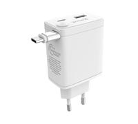 Caricabatterie da Parete Muvit WCEU63-30-AC2 Bianco 30 W