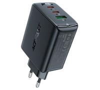 CARICABATTERIE ACEFAST A41 GaN 2 USB-C 1 USB-A da 65 W, Nero