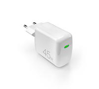 Caricabatterie da parete USB-C PD GaN da 45 W - Bianco