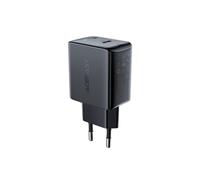 Caricabatterie da parete USB-C rapido da 20 W con Power Delivery, colore nero.