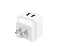 Startech Dual Port Usb Wall Charger 17w/3.4a Bianco