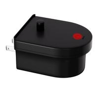 Caricabatterie da parete wireless per spazzolino elettrico AquaSonic Black Series Vibe, base di ricarica da parete compatibile con spazzolino elettrico AquaSonic (nero)