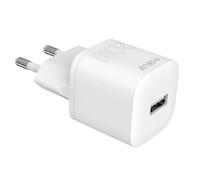 Caricabatterie da rete USB-A 20W GaN Celly ProCompact Bianco