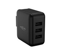 Caricabatterie da viaggio Ansmann TC315 Caricatore USB 15 W 3x USB-A nero interno