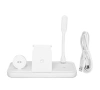 Caricabatterie da viaggio portatile per prodotti Apple, lampada da comodino con controllo touch e caricatore wireless magnetico, compatibile con le