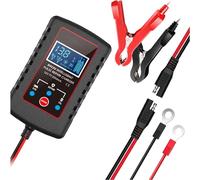 Caricabatterie di mantenimento per batteria per auto,Caricabatteria per auto da 12 V,Caricatore di mantenimento completamente automatico da 6 V e 12 V - Manutentore e mantenitore di mantenimento della