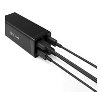 Caricabatterie di rete Tellur PDHC2 65W (2xPD 2xQC3.0), EU,UK,US, nero - Nouvo