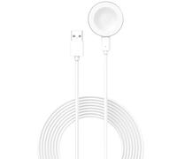 Caricabatterie di ricambio compatibile con caricabatterie Huawei Watch GT Runner 2/GT6 Pro/GT5/Fit4, cavo di ricarica con alloggiamento in metallo (staccabile-bianco)