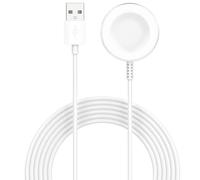 Caricabatterie di ricambio compatibile con caricabatterie Huawei Watch GT Runner 2/GT6 Pro/GT5/Fit4, cavo di ricarica con alloggiamento in metallo (bianco integrato)