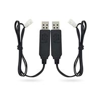 Caricabatterie di ricambio per batteria auto radiocomandata Carrera Mario, cavo di ricarica USB da 0,6 m (confezione da 2) PDEEY