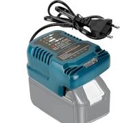 Caricabatterie di Ricambio per Makita Batteria Professional 18 V, Mini Caricabatterie Rapido Portatile per Makita Batteria 18 volt BL1815N BL1830 BL1840 BL1850B BL1860 (per Makita)
