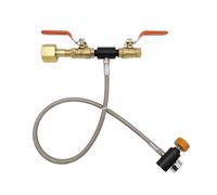 Caricabatterie di ricarica Soda Water Maker Adattatore di riempimento cilindro di anidride carbonica Contenitore for serbatoio da W21.8-14 CGA320 DIN477(W21.8 24inch)