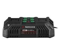 Caricabatterie Doppio 20V 4,5A PARKSIDE PDSLG 20 B1 220 W "X 20 V TEAM"