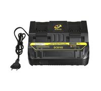 Caricabatterie doppio DeWalt 10.8V-20V DCB102