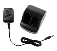 Caricabatterie Doppio HQRP Per Black & Decker 3.6V Versapak VP600T VP600U VP650