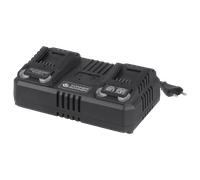 Caricabatterie doppio per batterie ricaricabili 20V KS C35A-2