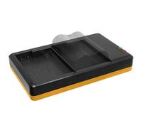 Caricabatterie doppio (rete, USB) Compatibile con Nikon EN-EL15(A) / D500, D600, D610, D750, D800(E), D850, D7000, D7500… vedi descrizione!