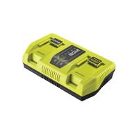 Ryobi Caricabatterie Doppio Originale 36V MAX POWER 6A, Ricarica 2 Batterie, Compatibile con Tutte le Batterie Ryobi 36V MAX POWER, RY36C2PA