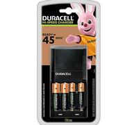Duracell Caricabatterie 45 minuti + 2xAA, 2xAAA