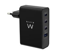 Caricabatterie EW1336 GaN 100 W 4 porte USB-C/A PD QC