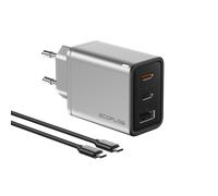 Caricabatterie GaN RAPID EcoFlow da 65 W con cavo da 100 W Nero