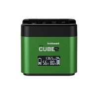 Caricabatterie Hahnel Procube 2 per Fujifilm NP-W126S NP-W235 doppio slot LCD