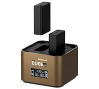 Caricabatterie HAHNEL ProCube2 compatibile con Olympus BLX-1, BLS-5, BLH-1 - Nouvo