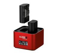 Caricabatterie HAHNEL ProCube3 compatibile con Canon LP-E6. E6N. E6NH. E6P. LP-E8. LP-E17 - Nouvo