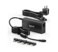 iggual - Alimentatore Universale per computer portatile da 120 W. -5 connettori DC, compatibile con computer Lenovo, HP, ASUS, Acer, MSI. Adattatore di alimentazione per Laptod (CUA-5T-120W)