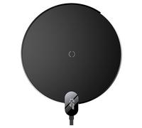 Caricabatterie induttivo wireless Baseus Digital LED da 15 W (nero)