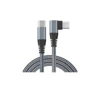 Caricabatterie INF USB-C con connettore angolato, ricarica rapida da 60 W, grigio, 2 m