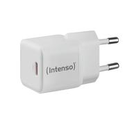 INTENSO 7803022 - CARICABATTERIE USB, 30 W, 1 USB-C, PD3.0, QC4.0, GAN, bianco